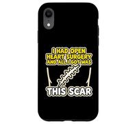 Carcasa para iPhone XR Tuve una cirugía a corazón Abierto y Todo lo Que obtuve fue Este sobreviviente de Cicatriz