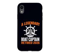 Carcasa para iPhone XR Un Legendario capitán de Barco se jubiló en 2026