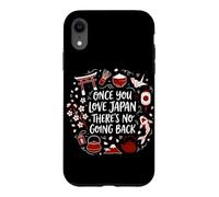 Carcasa para iPhone XR Una Vez Que amas Japón no Hay Vuelta atrás Viajes Japonés