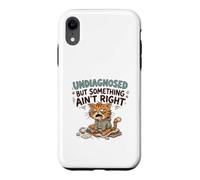 Carcasa para iPhone XR Undiagnosed But Something Ain't Right Grumpy Funny Cat