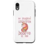 Carcasa para iPhone XR Unicornios mágicos creen en mí - Espíritu Animal, Mujeres, niños