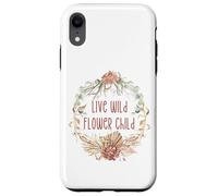 Carcasa para iPhone XR Unique Floral Boho Decor For Hippie Mom Women Flower Child