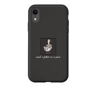 Carcasa para iPhone XR Usado un Joker En Un Par Mahjong Jugando Mahjong Lovers Goose