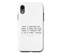 Carcasa para iPhone XR Vamos a Subir mas Alto