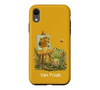 Carcasa para iPhone XR Van Gogh Funny Art Juego de Palabras con diseño de Girasoles