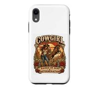 Carcasa para iPhone XR Vaquera Criada sobre Polvo y diseño de determinación Grit Tough
