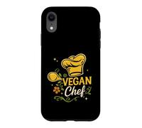Carcasa para iPhone XR Vegan Chef para Cocina Vegana y nutrición basada en Plantas