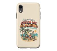Carcasa para iPhone XR Ver más Tarde Me coger la Playa No enseñar caimán 2