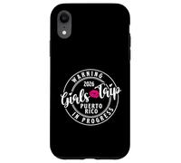 Carcasa para iPhone XR Viaje de Advertencia para niñas en Curso Puerto Rico 2026 - Vacaciones