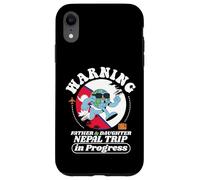 Carcasa para iPhone XR Viaje de Padre e Hija en Progreso Nepal Travel Matching