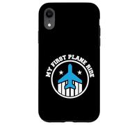 Carcasa para iPhone XR Viaje de Vacaciones My First Airplane Ride Traveler Souvenir