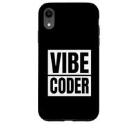 Carcasa para iPhone XR Vibe Coder Minimalista Tech Inteligencia Artificial AI