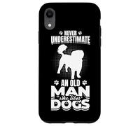 Carcasa para iPhone XR Viejo al Que le Gustan los Perros Día del Padre