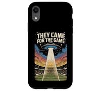 Carcasa para iPhone XR Vinieron para El Juego UFO Football Alien Invasion Stadium