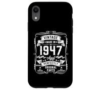 Carcasa para iPhone XR Vintage 1947 79yr 79th Birthday Gifts for Men 79 Years Old