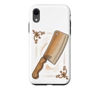 Carcasa para iPhone XR Vintage Butcher Cleaver Meat Cutter Retro Shop