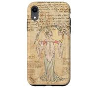 Carcasa para iPhone XR Vintage Flower Fairy Illustration Cute Fairycore Aesthetic