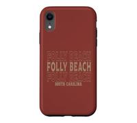 Carcasa para iPhone XR Vintage Folly Beach Carolina del Sur
