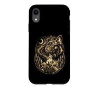 Carcasa para iPhone XR Vintage French Bulldog Cosmic Night Sky Dog Lover