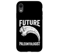 Carcasa para iPhone XR Vintage Futuro Paleontólogo Velociraptor Garra Fósil