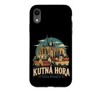 Carcasa para iPhone XR Vintage Kutna Hora República Checa Viaje Monumento Regalo