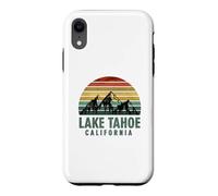 Carcasa para iPhone XR Vintage Mountains Hiking Camping Lake Tahoe California