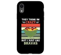 Carcasa para iPhone XR Vintage Piensan Que Estoy Loco Pero Me Gusta Bravas Lover