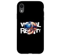 Carcasa para iPhone XR Virtual Reality Skull VR Gamer Futuristic Art