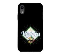 Carcasa para iPhone XR Vitória Espírito Santo Brasil Retro tucán Vintage Holiday