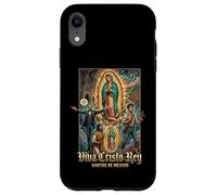 Carcasa para iPhone XR Viva Cristo Rey Guadalupe Cristeros Católicos