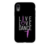 Carcasa para iPhone XR Vive ama Baila Tienes Que Bailar la Vida. Baile de la pasión