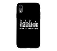 Carcasa para iPhone XR Vive La Resistance Protest Sign,Resist Cat Paw Womens Rights