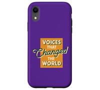 Carcasa para iPhone XR Voces Que cambiaron el Mundo