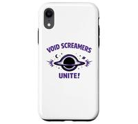 Carcasa para iPhone XR Void Screamers Unite Funny Space