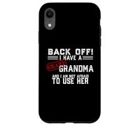 Carcasa para iPhone XR Volver Tengo UNA Abuela Loca Y NO Miedo Usar SU Meme