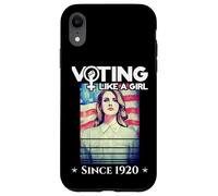 Carcasa para iPhone XR Votando como una niña Desde 1920-19ª Enmienda
