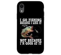 Carcasa para iPhone XR Voy a Pescar Porque me Gusta, Pesca Divertida