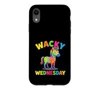 Carcasa para iPhone XR Wacky Wednesday Niños y Maestros | Mismatch Day Spirit Week
