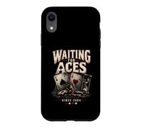 Carcasa para iPhone XR Waiting For Aces Since 2004 Funny Poker Player