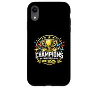 Carcasa para iPhone XR “We Came. We Played. We Won.”, Team Victory Design