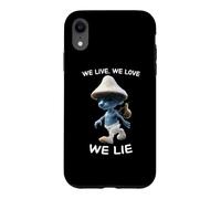 Carcasa para iPhone XR We Live We Love We Lie