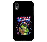 Carcasa para iPhone XR Wepa Coqui Frog Puerto Rico Flag Güiro Music