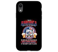 Carcasa para iPhone XR Westie Dog This America We Love Dogs Patriotic 4th of July