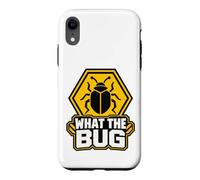 Carcasa para iPhone XR What The Bug Catcher Warning Funny Entomology Insect Catch