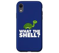 Carcasa para iPhone XR What The Shell Divertido Turtle Shell Yeah