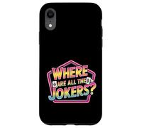 Carcasa para iPhone XR Where Are All The Jokers Mahjong Player Game -