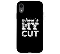 Carcasa para iPhone XR Where Is My Cut I Love Money Muéstrame El Dinero Meme Divertido