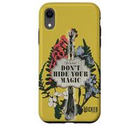 Carcasa para iPhone XR Wicked Don’t Hide Your Magic Floral Broom