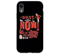 Carcasa para iPhone XR Willy Wonka and The Chocolate Factory I Want It Now