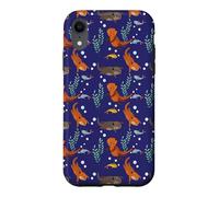 Carcasa para iPhone XR Womens Girls Kids Pattern Sea Otter Lover